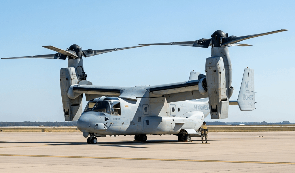 Marine Corps Takes Delivery of Final MV-22B Osprey End of Historic 40-Year Progr