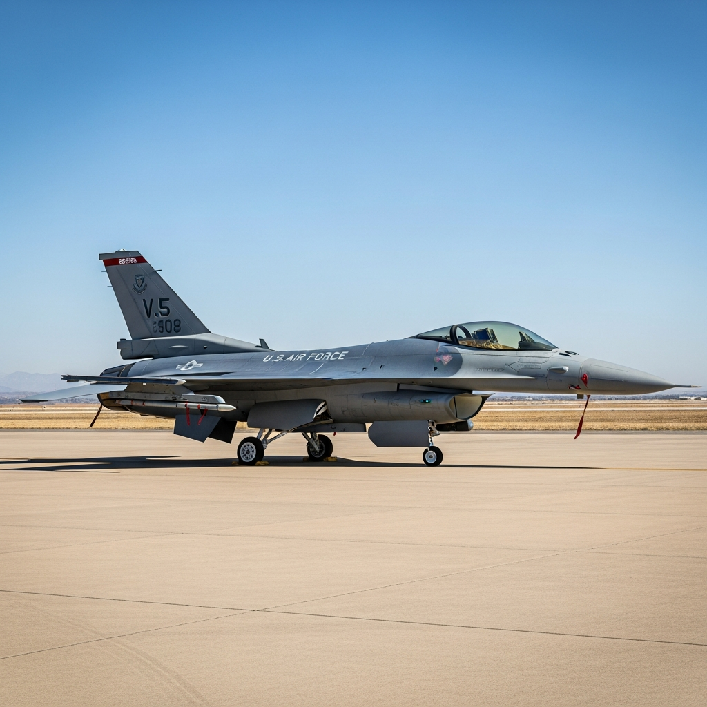 DARPA and U.S. Air Force Conduct Live Human-on-the-Loop AI Testing with F-16 at Eglin AFB